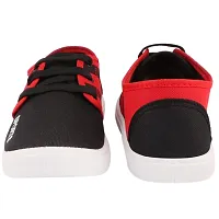 Creations Garg Men PVC Sole Casual Shoes Lastest (RED_9)-WHITE351 RED_9-thumb4