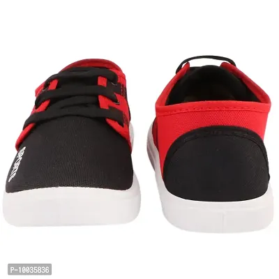 Creations Garg Men PVC Sole Casual Shoes Lastest (RED_9)-WHITE351 RED_9-thumb5