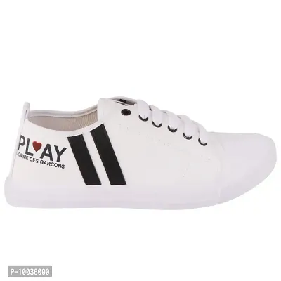 Creations Garg Men PVC Sole Casual Shoes Lastest (White_9)-T4 Play White_9-thumb5