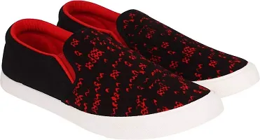 Creation Garg Men's Casual Shoes (Size: 7) Red-thumb3