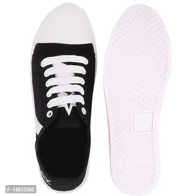 Creations Garg Men PVC Sole Casual Shoes Lastest (Black_8)-T4 Play Black_8-thumb2