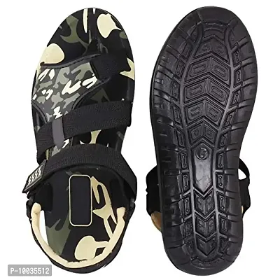 Creation Garg Combo Pack of Sandals/Floaters for Men's-thumb2