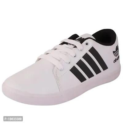 FOOT STAIR Men's PVC Walking Shoe | White | 9