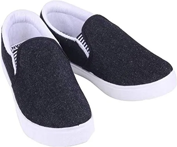 Creation Garg Men's White Casual Shoes|Stylish Shoes|Loafers|Sneakers|Designer Footwears (Size-10)