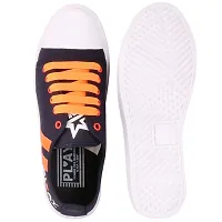 Creations Garg Men PVC Sole Casual Shoes Lastest (Orange_8)-T4 Play Orange_8-thumb1