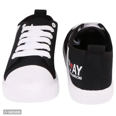 Creations Garg Men PVC Sole Casual Shoes Lastest (Black_8)-T4 Play Black_8-thumb5