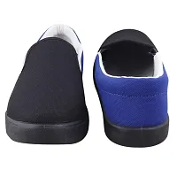 Creations Garg Men's PVC Sole Casual ShoesFor Office Wear (Blue)-thumb3