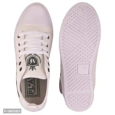 FOOT STAIR Men's PVC Walking Shoe | White | 10-thumb3