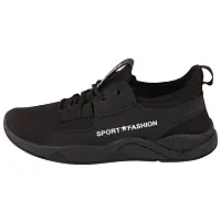 FOOT STAIR Men's PVC Walking Shoe | Black | 7-thumb1