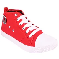 Creations Garg Men PVC Sole Casual Shoes Lastest (RED_9)-MJ23 RED_9-thumb4