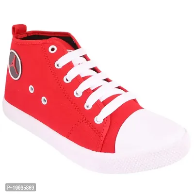 Creations Garg Men PVC Sole Casual Shoes Lastest (RED_9)-MJ23 RED_9-thumb5