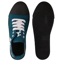 FOOT STAIR Men's PVC Sneakers | Turquoise | 9-thumb3