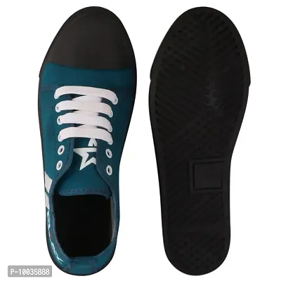 FOOT STAIR Men's PVC Sneakers | Turquoise | 9-thumb4