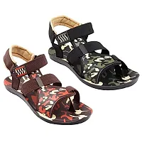 Creation Garg Combo Pack of Sandals/Floaters for Men's-thumb3