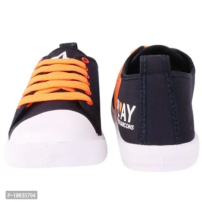 Creations Garg Men PVC Sole Casual Shoes Lastest (Orange_8)-T4 Play Orange_8-thumb3