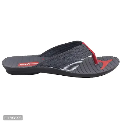 FOOT STAIR Men?s Fashion Perfect Walking Flip-Flop Slipper (Red)-thumb3