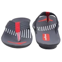FOOT STAIR Men?s Fashion Perfect Walking Flip-Flop Slipper (Red)-thumb3