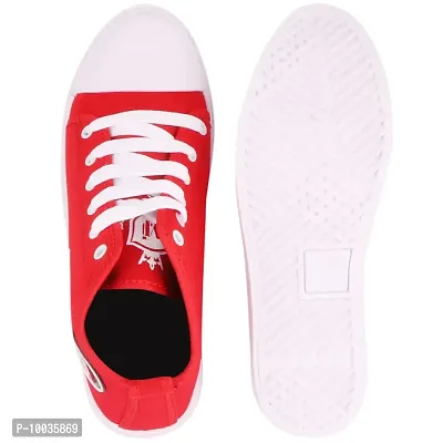 Creations Garg Men PVC Sole Casual Shoes Lastest (RED_9)-MJ23 RED_9-thumb3