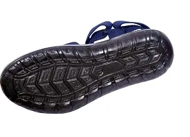 Creation Garg Men's Blue Sandals|Walkers|Floaters|Footstairs|Footwears(Size-10)-thumb3