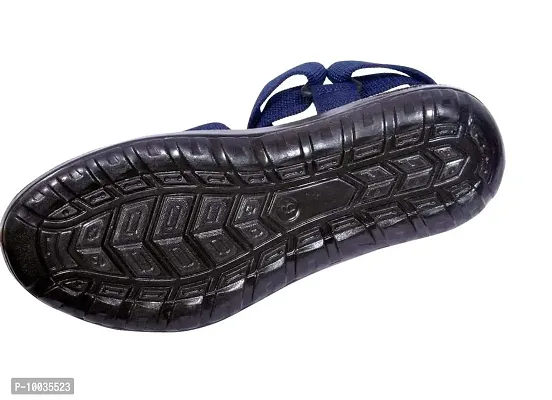 Creation Garg Men's Blue Sandals|Walkers|Floaters|Footstairs|Footwears(Size-10)-thumb4
