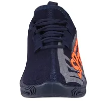 Creations Garg Men's PVC Casual Shoes for Running (Orange)-thumb3