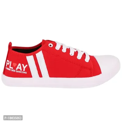 Creations Garg Men PVC Sole Casual Shoes Lastest (RED_8)-T4 Play RED_8-thumb5