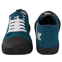 FOOT STAIR Men's PVC Sneakers | Turquoise | 9-thumb2