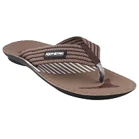 FOOT STAIR Men's Comfort Flip Flop Brown-thumb1