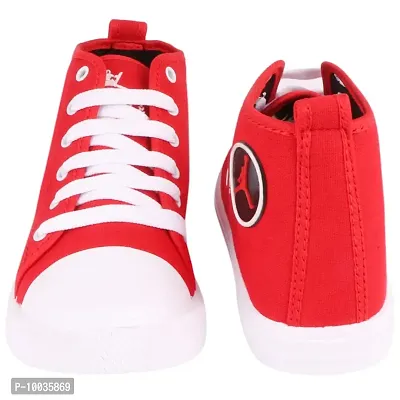 Creations Garg Men PVC Sole Casual Shoes Lastest (RED_9)-MJ23 RED_9-thumb2