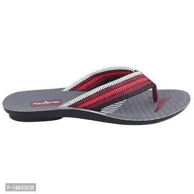 FOOT STAIR Men’s Fashion Perfect Walking Flip-Flop Slipper (Grey)-thumb3