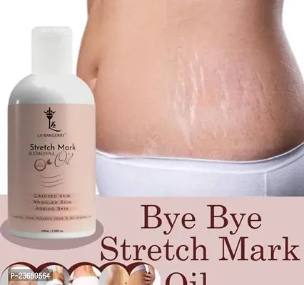 Present Top Branded Repair Stretch Marks Removal | Natural Heal Pregnancy Breast, Hip, Legs, Mark Oil | Cracked Skin | Wrinkled Skin | Ageing Skin | (100Ml) Pack Of 1