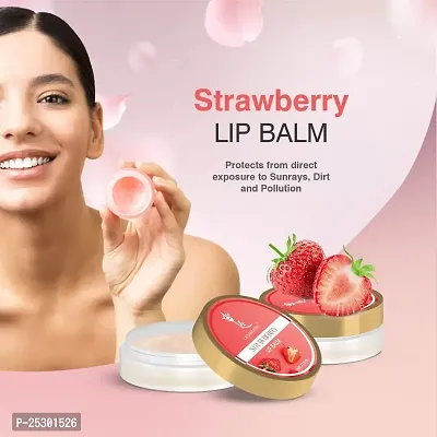 LA'BANGERRY Lip Balm For Glossy Lips (STRAWBERRY)-thumb2