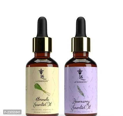 Citronella And Rosemary Essential Oil, Bal Badhane Ka Oil, Chehre Main Dag Htane Ka Oil, Mosquito Ko Dur Krne Ka Oil, Sardi Dur Krne Ka Oil 30Ml(Pack Of 1)