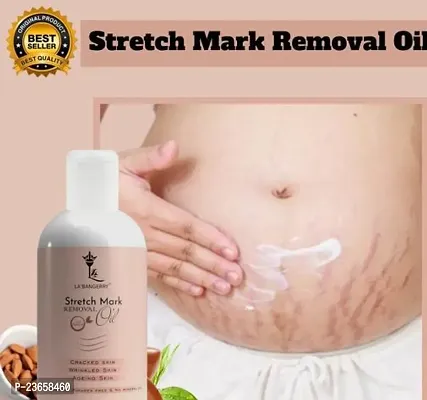 Present Top Branded Repair Stretch Marks Removal | Natural Heal Pregnancy Breast, Hip, Legs, Mark Oil | Cracked Skin | Wrinkled Skin | Ageing Skin | (100Ml) Pack Of 1-thumb0