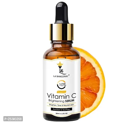 Labangerry (Vitamin C) Face Serum, Increases Skin's Glow Instantly and Reduces Spots Overtime, Bright Complete Vitamin C Booster, 30 ml