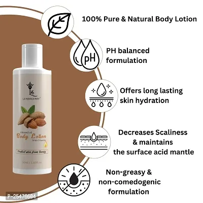 Advanced Body Lotion for Very Dry Skin- Nourishing Protect Skin from Tanning with Almond Oil And Vitamin E - Restoring Body Butter Moisturizer-pack of 1- (50ML)-thumb4