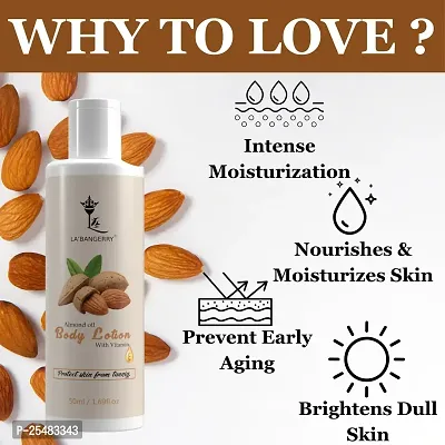 LA'BANGERRY Face Lotion,Whitening Cream,Face Cream,Moisturizer Cream,Brightening Cream,Whitening Body Lotion On SPF15+ Skin Lighten  Brightening Body Lotion Cream (50 ml) Pack Of 1