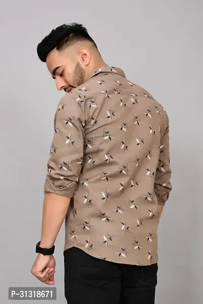 Well Printed Men's Shirt-thumb3