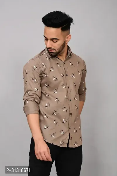 Well Printed Men's Shirt-thumb4