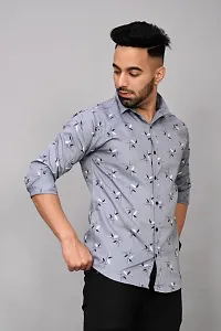 Well Printed Men's Shirt-thumb1