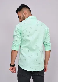 Line Printed Men's Shirt-thumb2