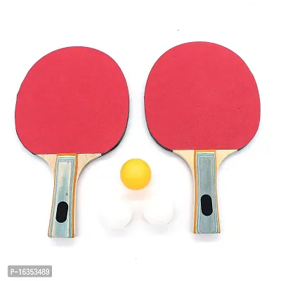 PAULreg; Table Tennis Set with Two Racket's with Three Ball's-thumb0