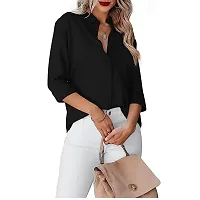 A.S Enterprises Women and Girls Fancy Women Formal Shirt | Shirts for Women Stylish Western | Women Shirts Stylish Western-thumb2