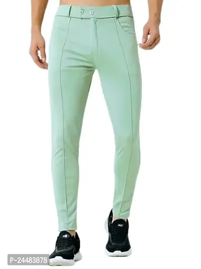A.S Enterprises Men's Regular Fit Causal Trouser | Men Dress Pants | Men's Cotton Slim Fit Casual Chinos Trousers Stretch-thumb3
