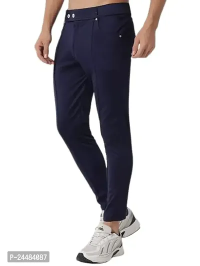 A.S Enterprises Men's Regular Fit Causal Trouser | Men Dress Pants | Men's Cotton Slim Fit Casual Chinos Trousers Stretch