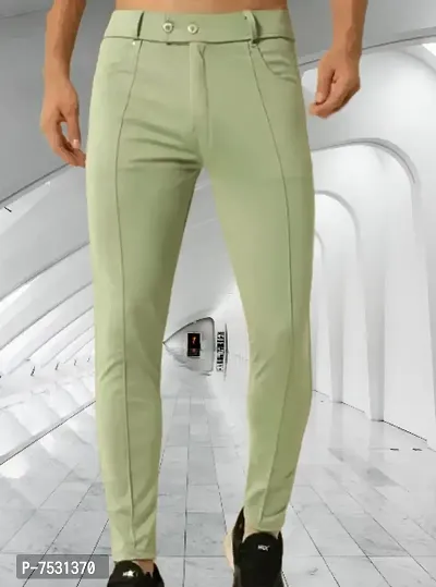 Green Trackpant for Men