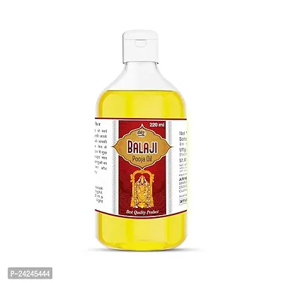 Balaji Pooja Oil 220 Ml For Hanuman Ji Pooja Chola Pooja, Diya Lighting Oil, Hawan Grahpravesh