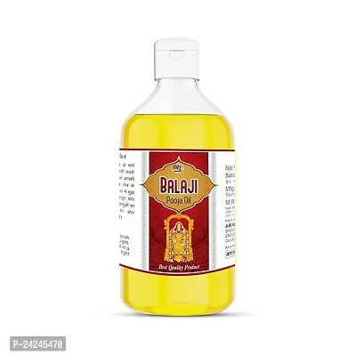 Balaji Pooja Oil 1000 Ml For Balaji Diya Poojan Oil Special Balaji Poojan Oil Chola Poojan, Hindu Ritual Ceremony Poojan Oil, Lighting Diya Oil 1000 Ml