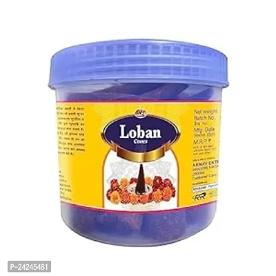 Wqt Loban Dhoop Cones |Dhoop Batti| Loban Fragrance |Best For Pooja, Spa And Room Fragrance - 150 Gram