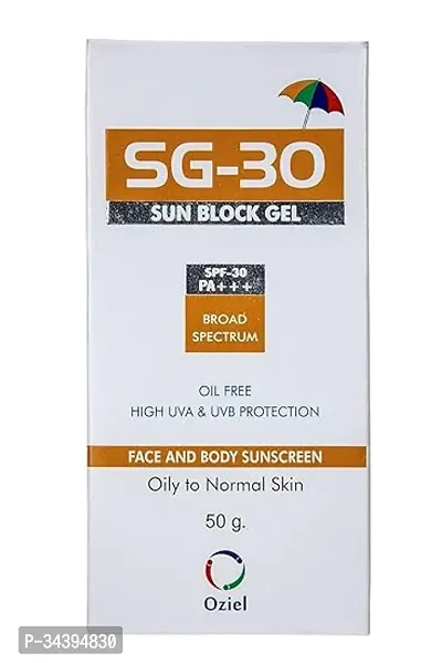 SG-30 Sun Block Gel - 50 gm-thumb0